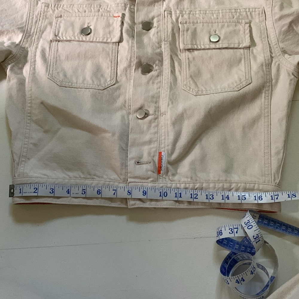 Calvin Kline x Heron Preston natural denim jacket - Picture 11 of 12